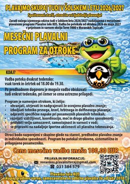 Mesečni program za otroke